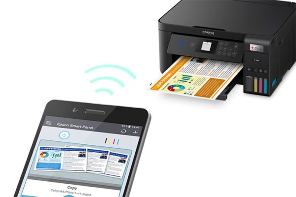 EcoTank ET-2850 Wireless Color All-in-One Cartridge-Free Supertank Printer with Scan, Copy and Auto 2-sided Printing - Image 2