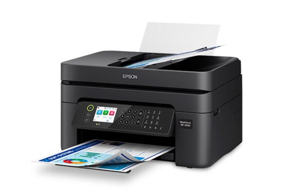 WorkForce WF-2950 Wireless All-in-One Color Inkjet Printer with Built-in Scanner, Copier, Fax and Auto Document Feeder - Image 3